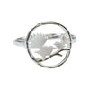 Ring - 2 Fantails in Circle