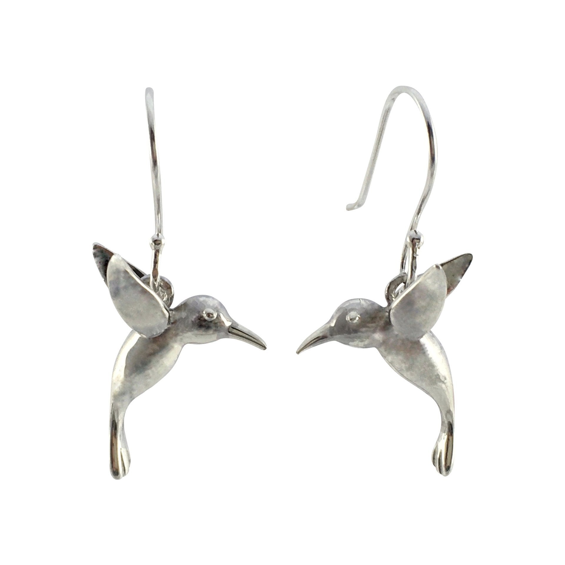 Hummingbird Polished Earrings