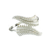 Ring - Double Iced Silver Fern Wrap
